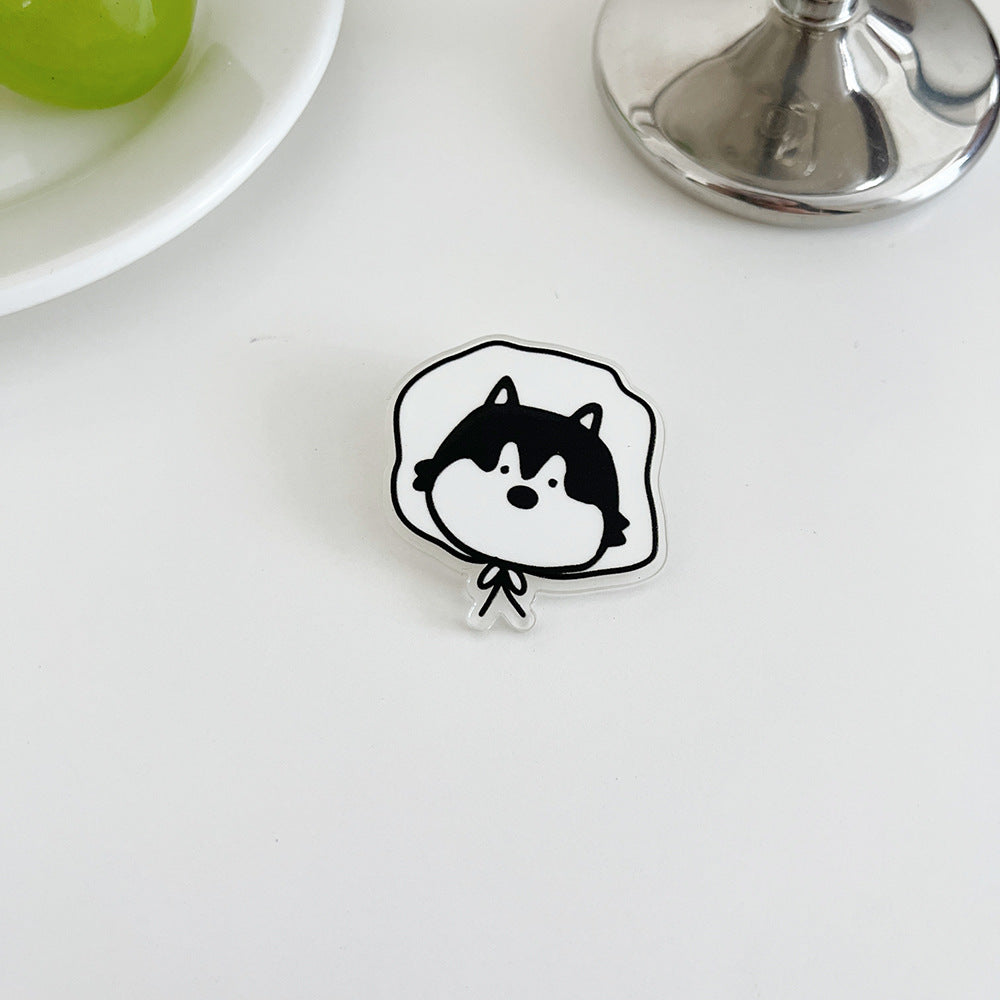 Cute Cartoon Puppy Brooch Pin - Modomu