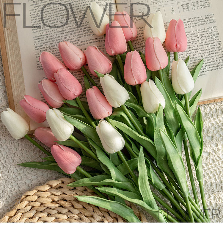 Mini Tulip Artificial Flower Stem