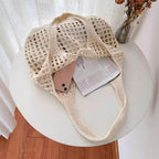 Knitted Beach Tote Bag Essential - Modomu