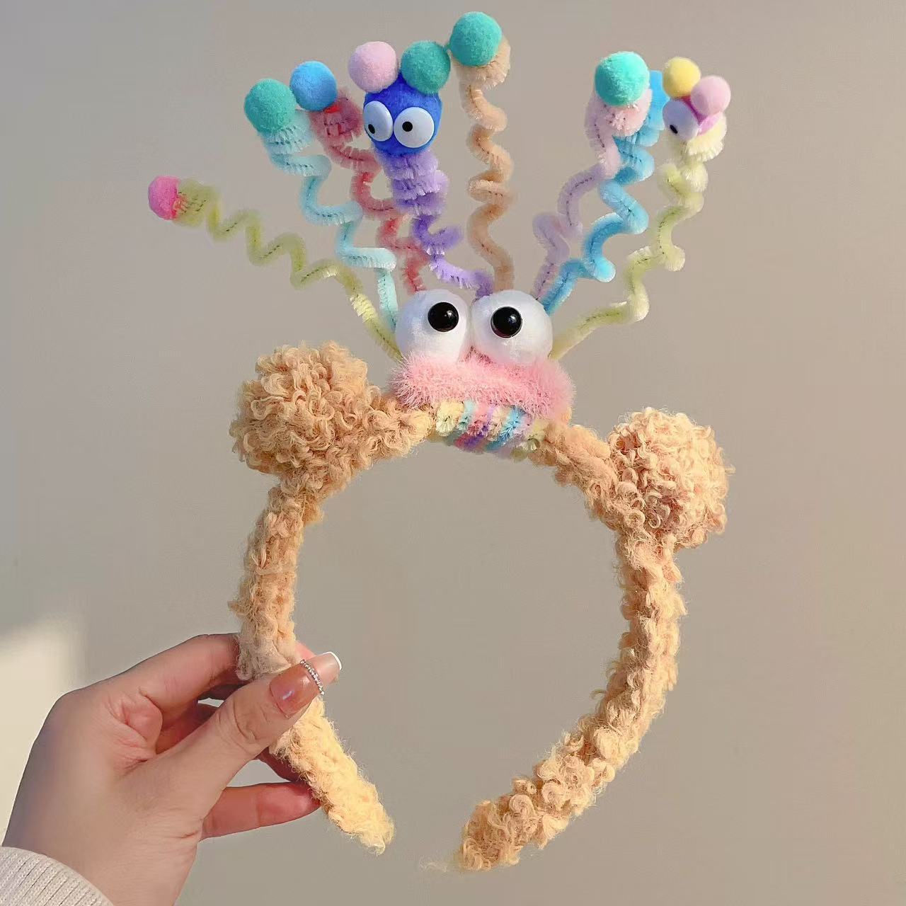 Cute Bear Plush Headband - Modomu