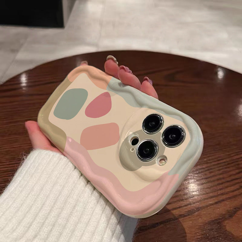 Pastel Blob Wavy Phone Case