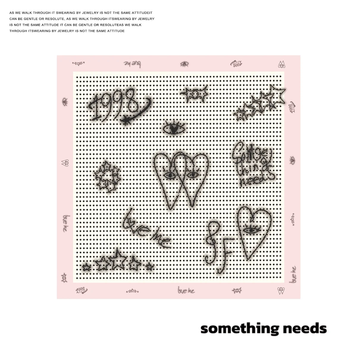 Polka Dot Graffiti Fashion Scarf - Modomu