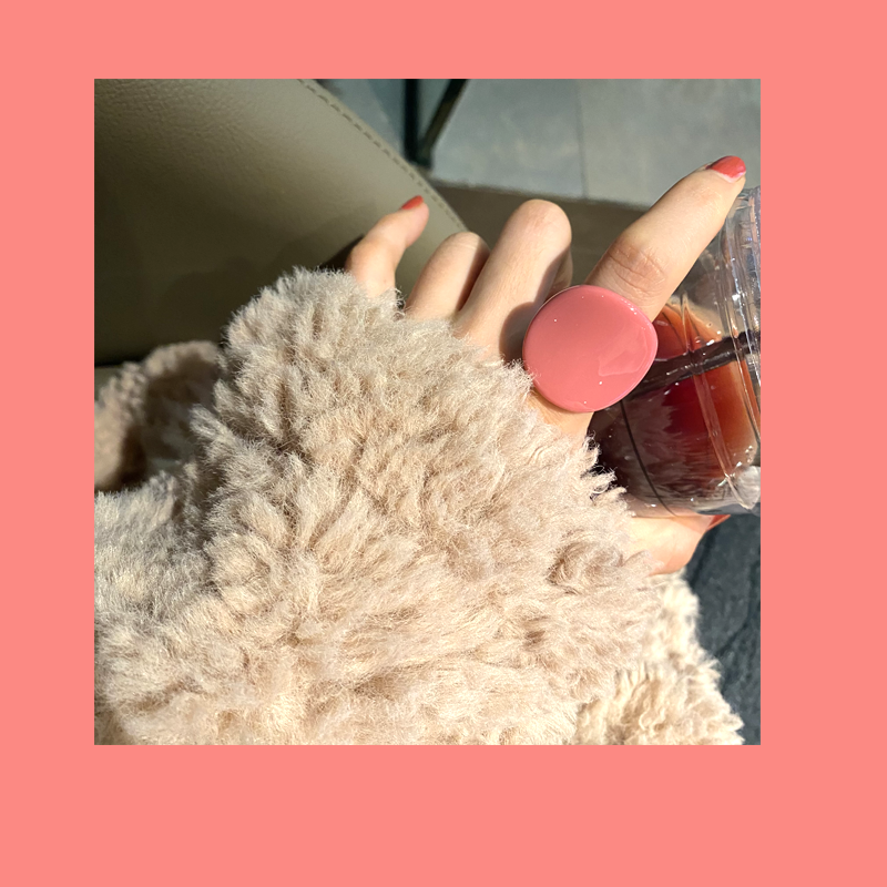 Minimal Acrylic Statement Ring - Modomu