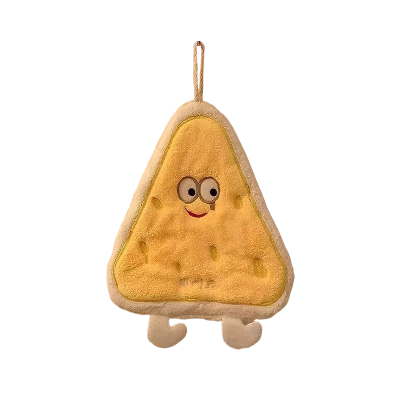 Cheese Shaped Hanging Hand Towel - Modomu