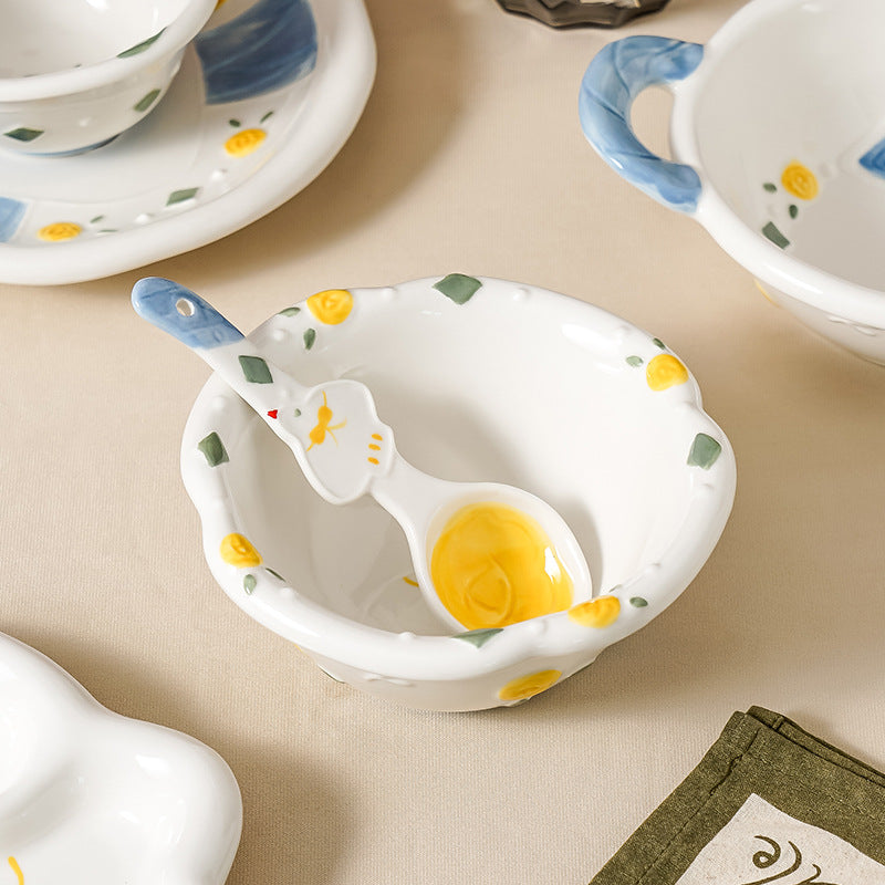Ceramic Pigeon Decorative Bowl - Modomu