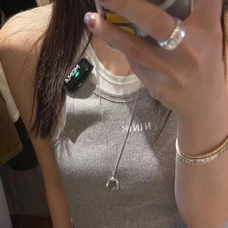 Sunflower Oni Silver Pendant Necklace