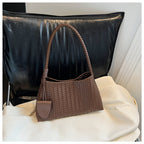 Woven Underarm Bag Set