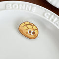 Cute Cartoon Bread Brooch Pin - Modomu