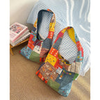Bohemian Patchwork Shoulder Tote