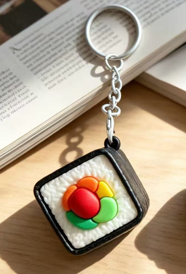 Miniature Food Press Button Charm