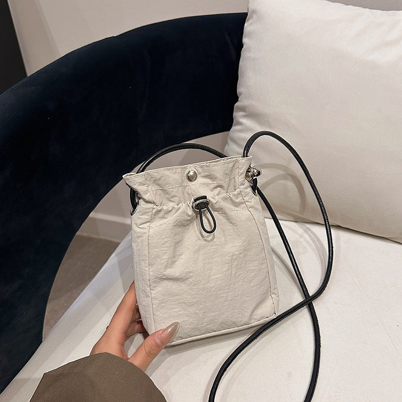 Drawstring Bucket Phone Bag