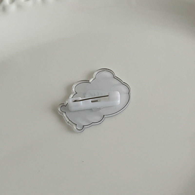 Cute Cartoon Acrylic Brooch Pin - Modomu