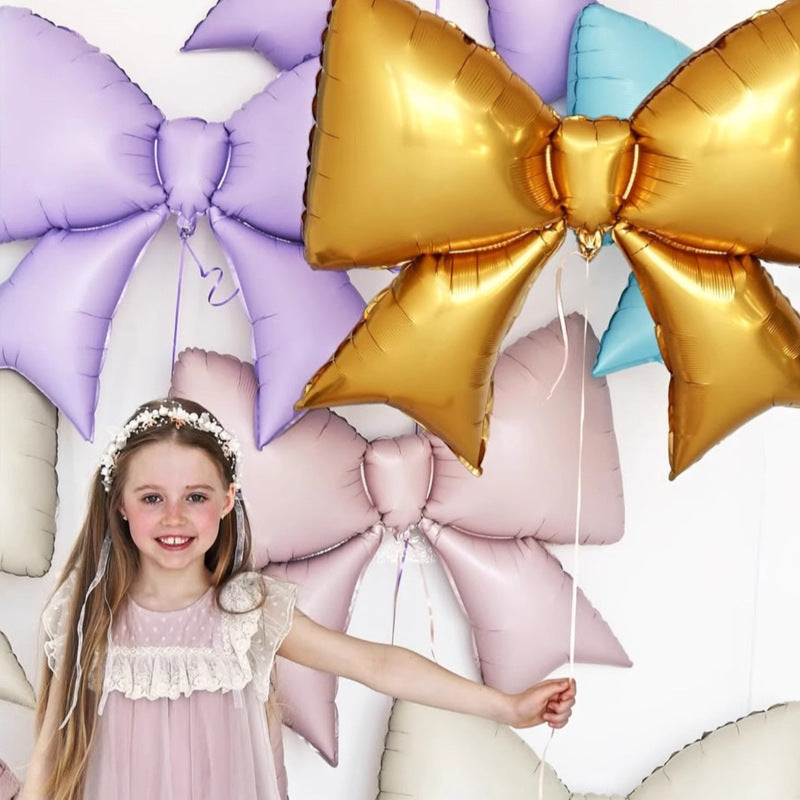 Bow Foil Balloon Party Decor - Modomu