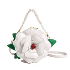 Sculpted Flower Evening Bag