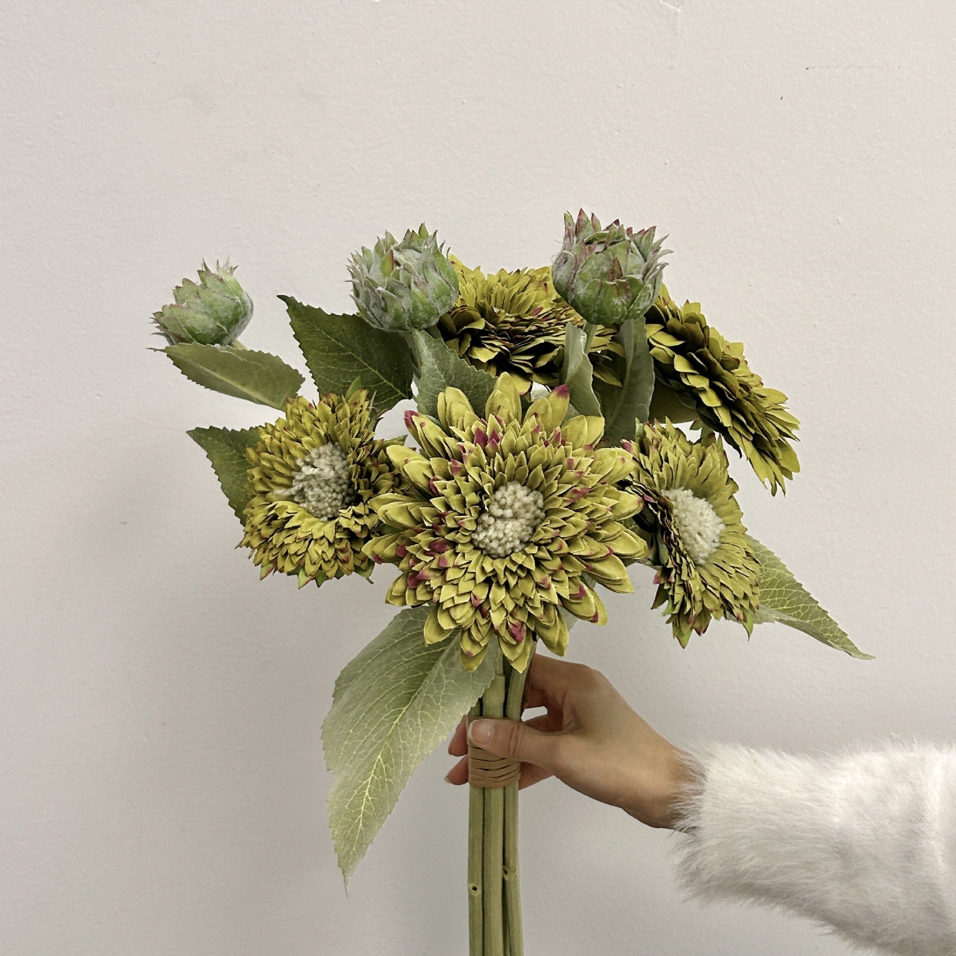 Sunflower Faux Flower Bouquet Decor - Modomu