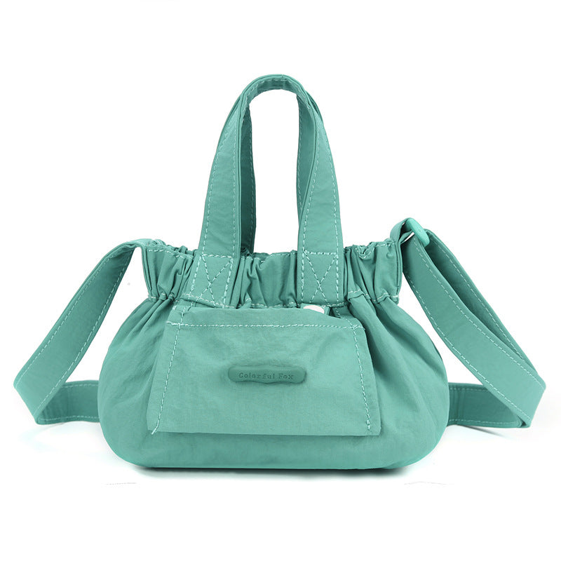 Foldable Ruched Crossbody