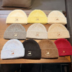 Embroidered Puppy Design Beanie