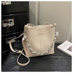 Chain Bucket Shoulder Bag