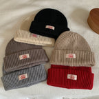 Classic Beanie with Patch Detail
