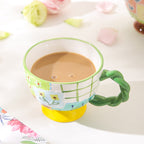 Hand Painted Ceramic Coffee Mug