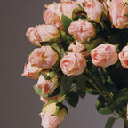 Retro Roasted Edge Silk Roses - Modomu