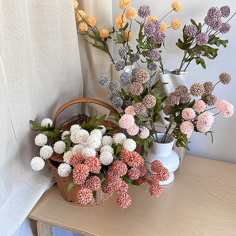 Mini Dandelion Silk Flower Spray - Modomu