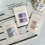 Satin Heart Polka Dot Hairpin - Modomu