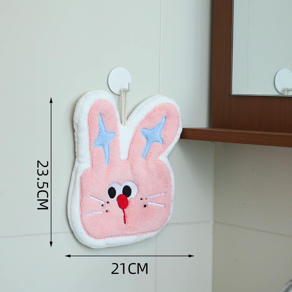 Cartoon Hanging Hand Towel - Cute cartoon