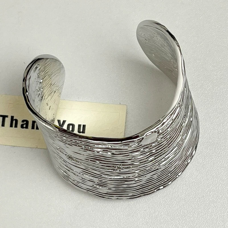 Retro Wavy Open Bracelet - Modomu