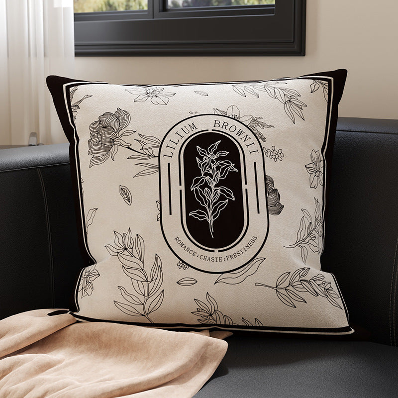 French Botanical Print Cushion – Floral Designs