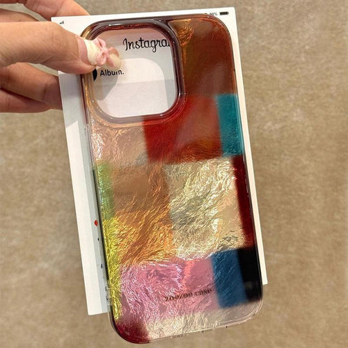 Glacier Grid iPhone Case - Modomu
