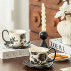 Retro Ceramic Coffee Cup Set - Modomu