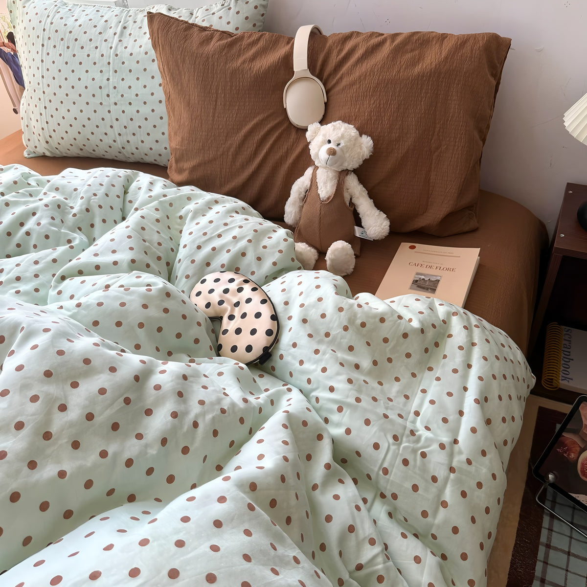 Printed Cotton Duvet Cover Set – Floral Designs