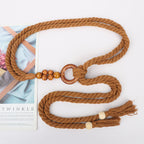 Bohemian Braided Waist Belt