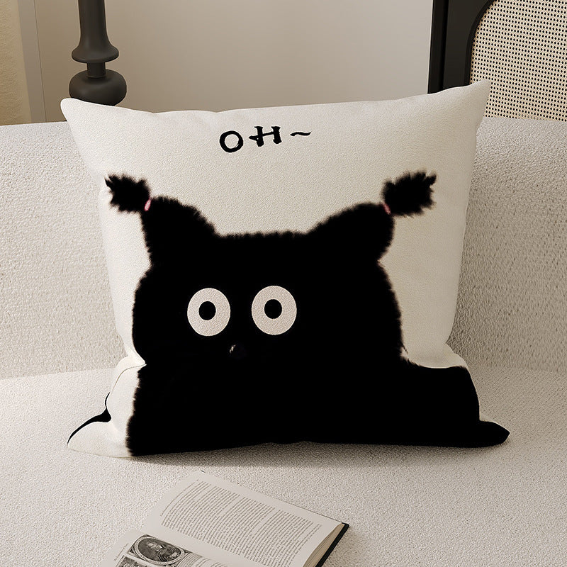 Cartoon Pet Throw Cushion – Cat Designs