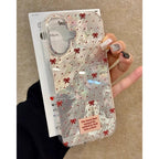 Red Bow Glacier Phone Case