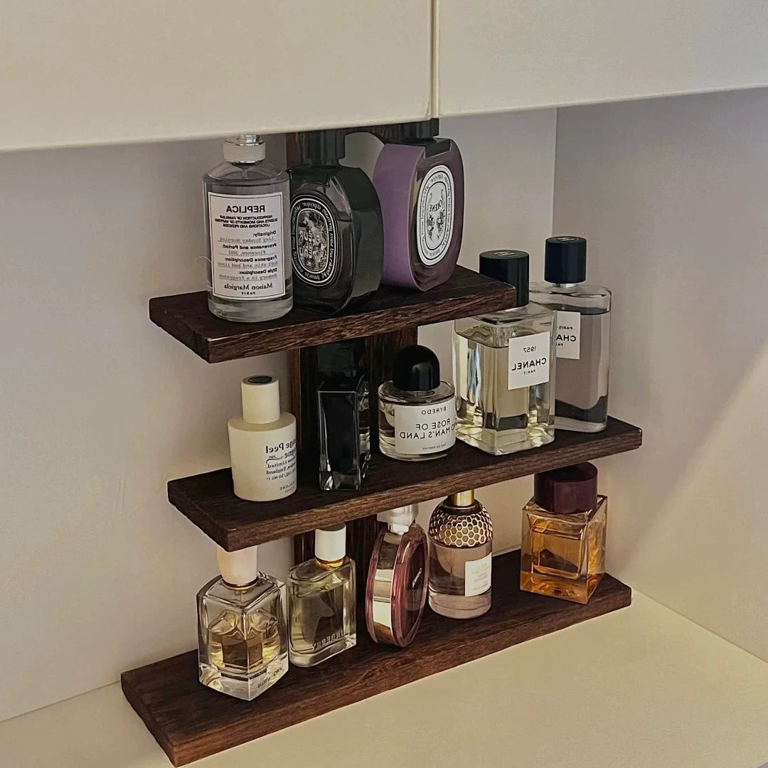 Medieval Solid Wood Perfume Rack