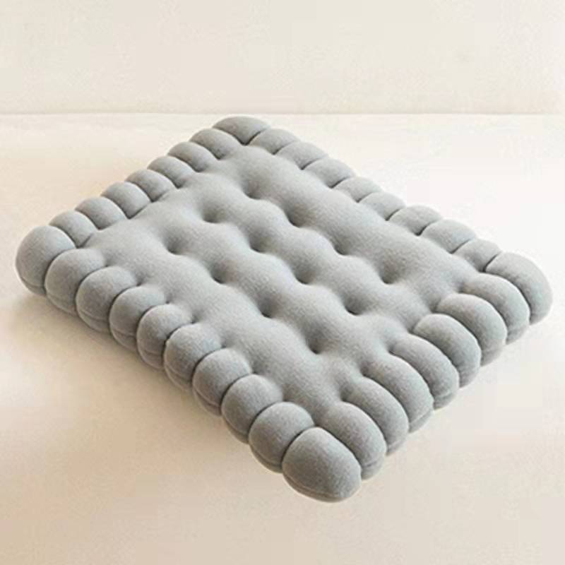 Gray Square Cushion