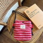 Plush Polka Dot Shoulder Bag - Modomu