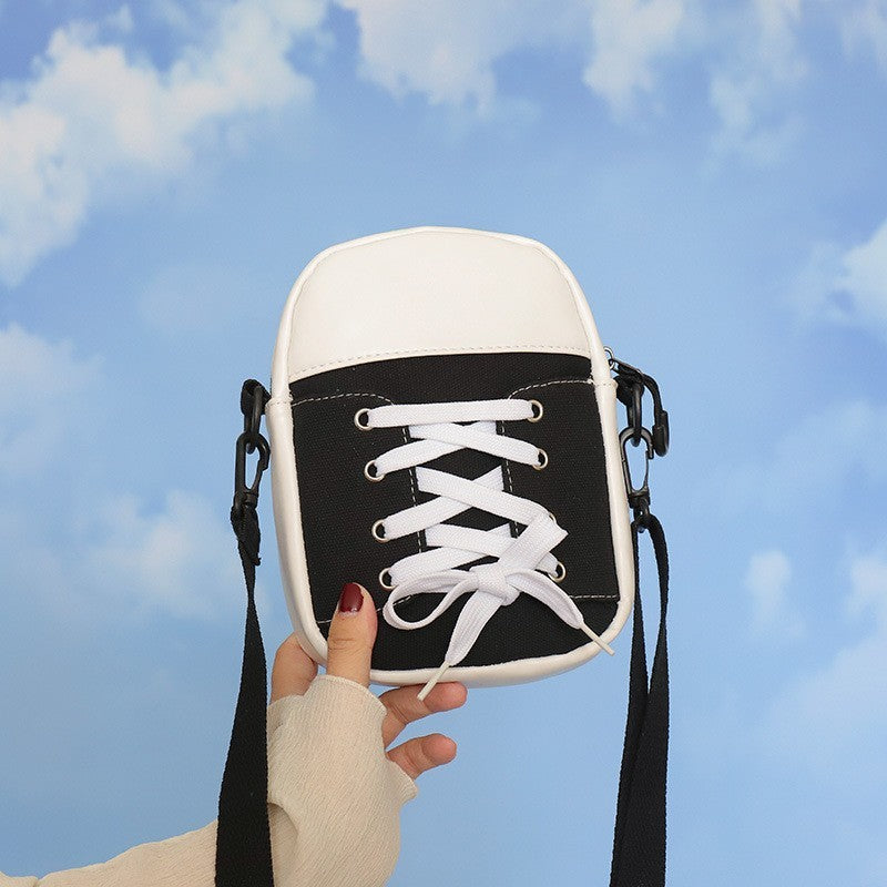 Trainer Shape Canvas Bag