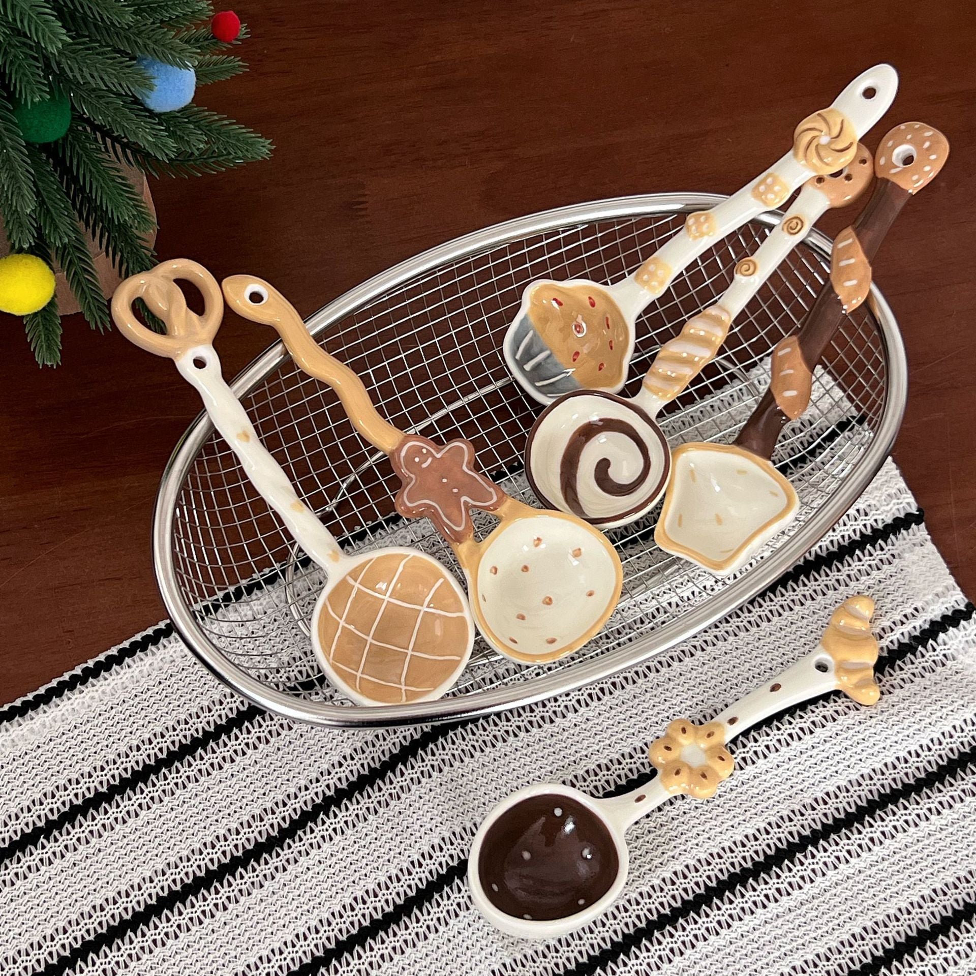 Cute Dessert Shape Ceramic Spoon - Modomu