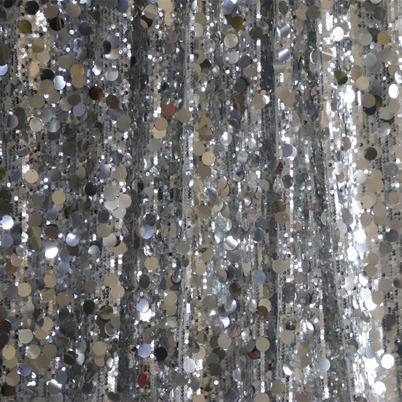 婚庆金银亮片布鱼鳞幕布婚庆氛围感背景吊顶布装饰生日拍照背景布