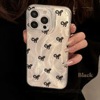 Iridescent Brush Bow Case – Iridescent Ground Colour Butterflies & Iridescent Ground White Butterflies