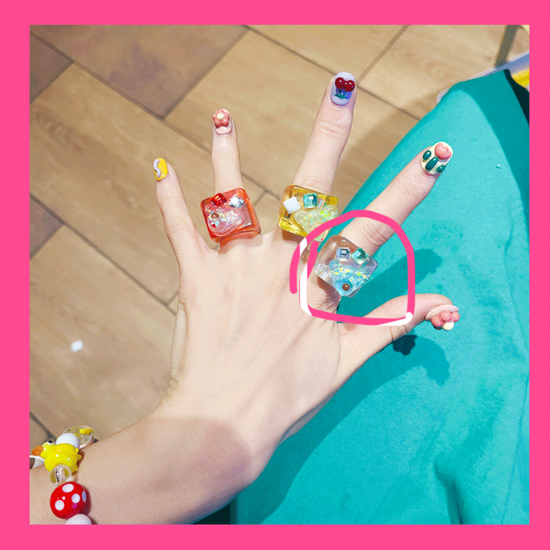 Exaggerated Floral Heart Ring - Modomu