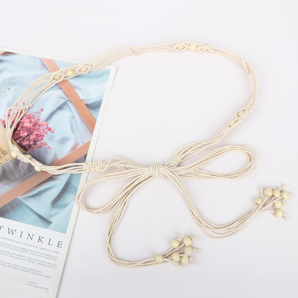 Bohemian Beaded Waist Belt - Modomu