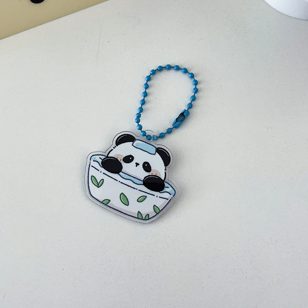 Panda Acrylic Keychain Charm - Modomu