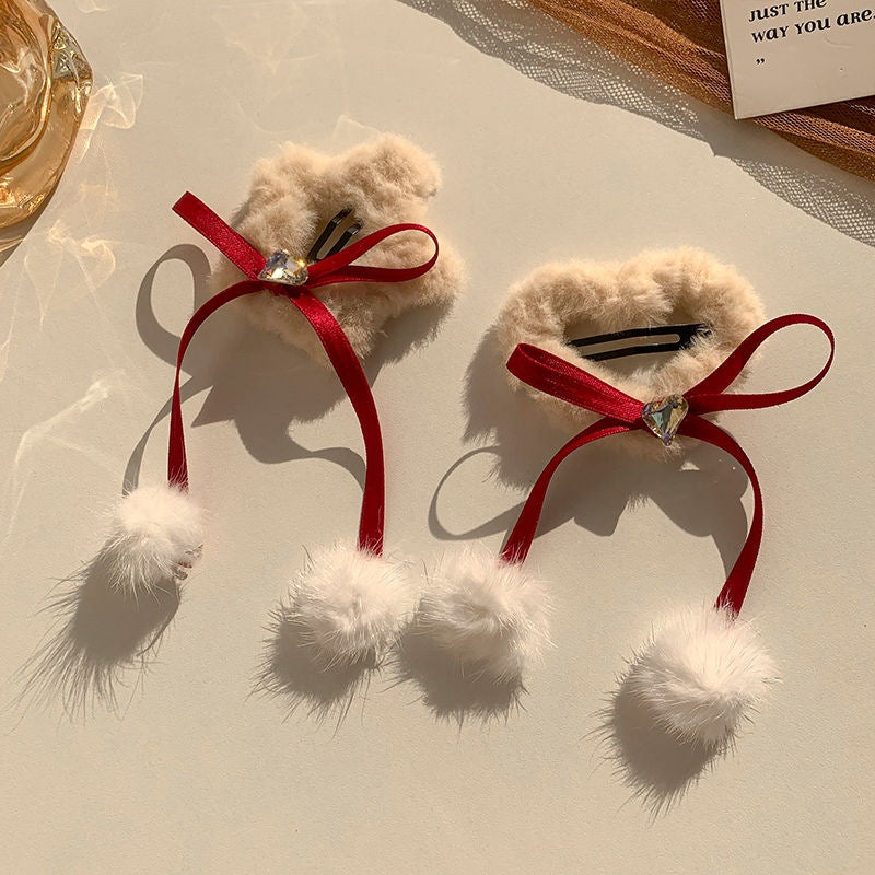 Festive Bow Star Hair Clip - Modomu