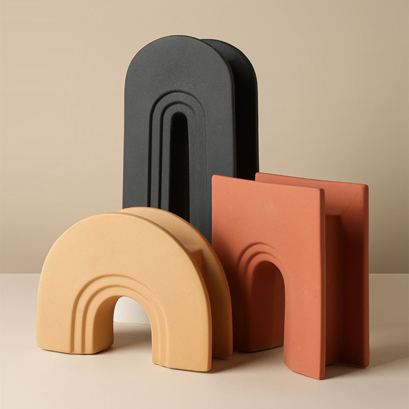 Geometric Arch Ceramic Vase - Modomu