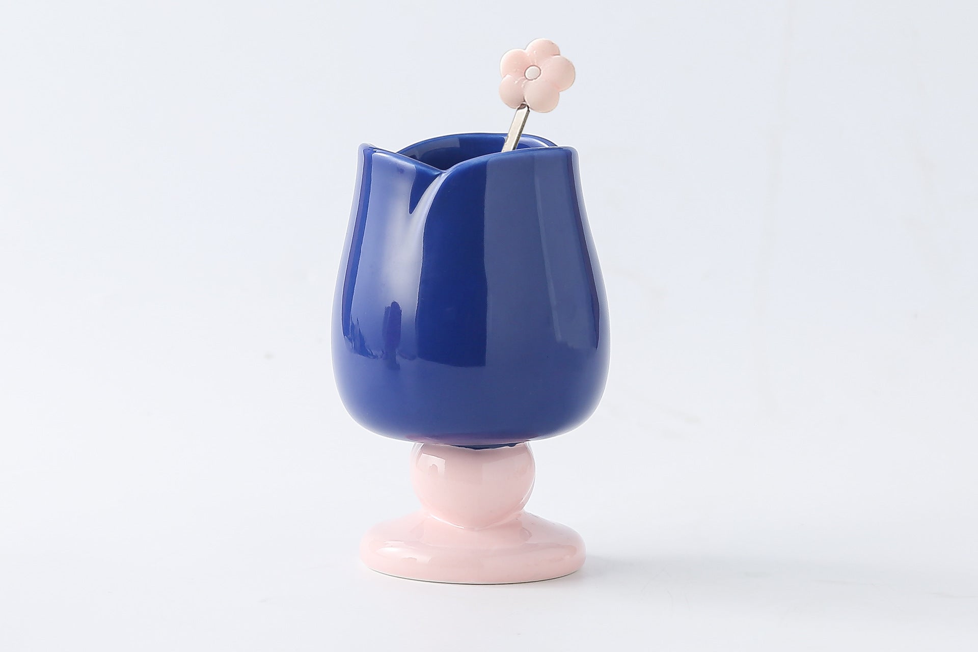 Ceramic Tulip Pattern Coffee Mug - Modomu