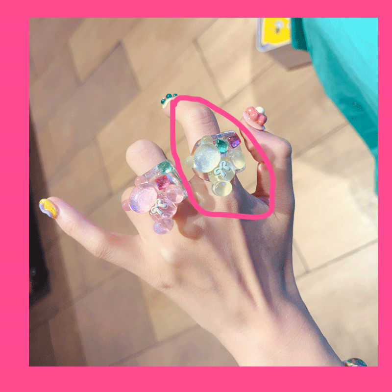 Exaggerated Floral Heart Ring - Modomu